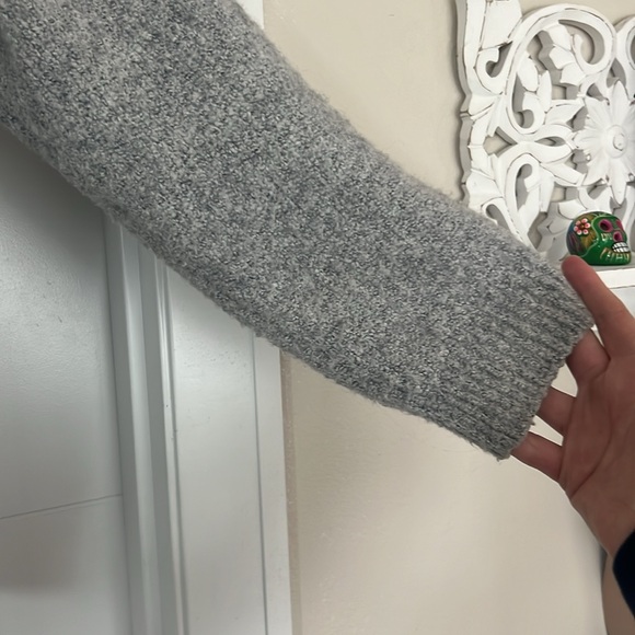 Roxy size large wool button up sweater - Picture 2 of 3